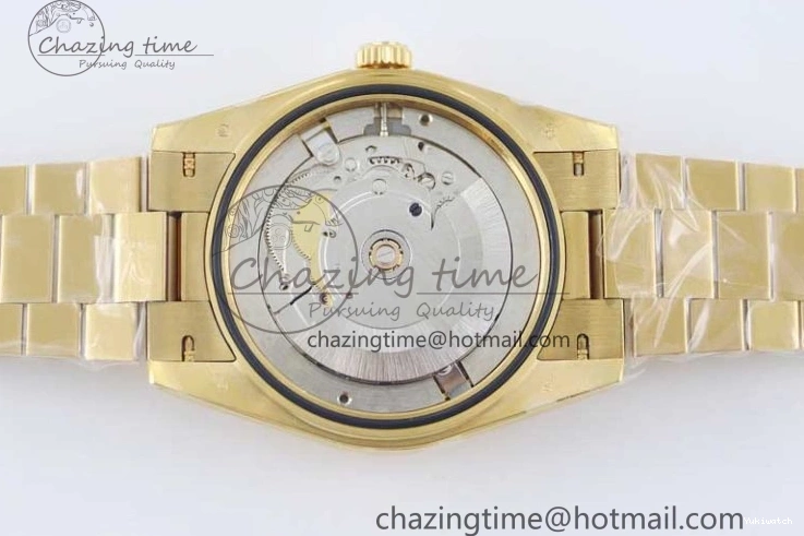 Bracelet YG 40mm Steel 904L 1:1 on YG TWF Dial Edition A2836 Best Crystal Date YG Day 0311